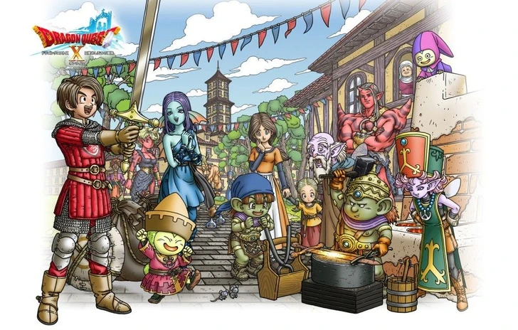 Dragon Quest X finalmente pronto ad arrivare in Occidente