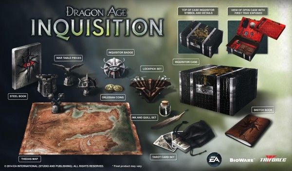 Svelati i contenuti della Collectors Edition di Dragon Age Inquisition