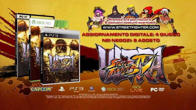 Trailer pre-order per Ultra Street Fighter IV