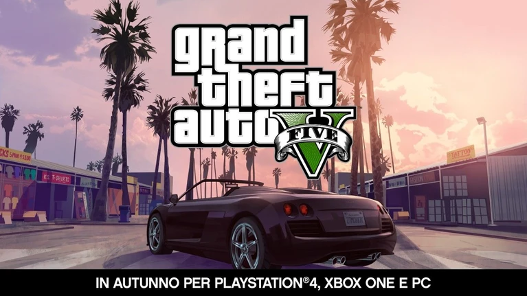 E3 2014 Comunicato Stampa per GTA V su PC PS4 e Xbox One