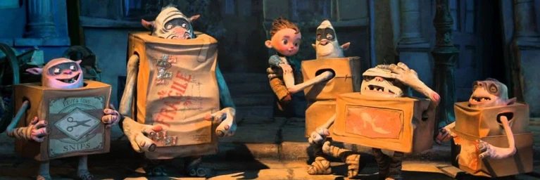 Character poster italiani per Boxtrolls  Le Scatole Magiche