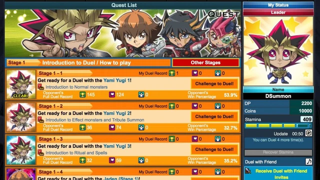 Disponibile il nuovo browser game dedicato a Yu-gi-oh!