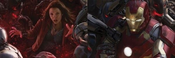 Due artwork per The Avengers Age of Ultron