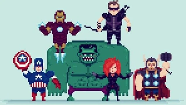 Gli Avengers in 8-bit? si può fare!