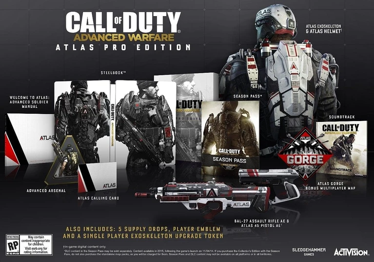 CoD Advanced Warfare annunciate le Limited e teaser sul MultiPlayer