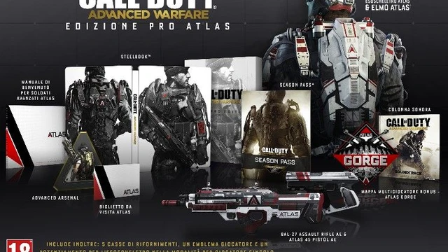 Edizioni limitate di Call of Duty: Advanced Warfare confermate per l'Europa