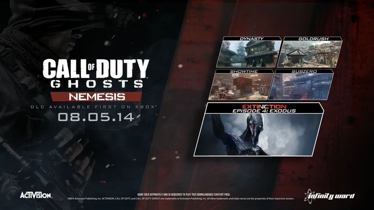 CoD Ghosts 4 video per 4 mappe