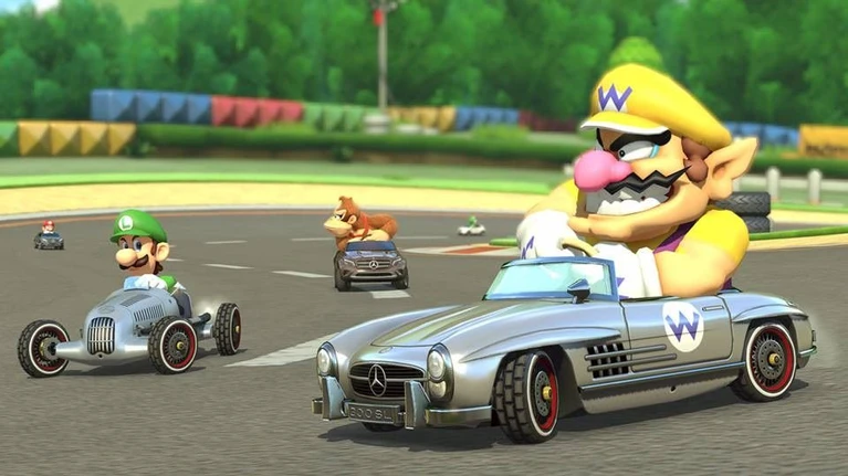 In arrivo le Mercedes di Mario Kart 8