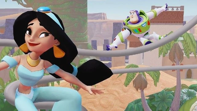 Aladdin e Jasmine su Disney Infinity