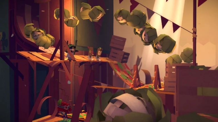 Tearaway Unfolded si mette in posa