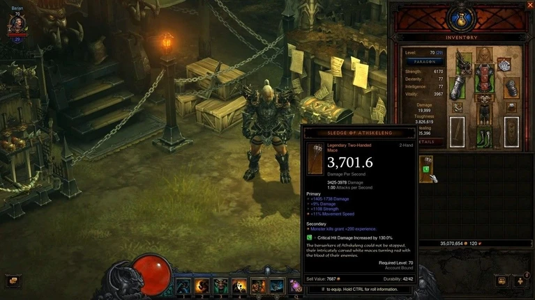 Patch 210 per Diablo III su PC e Mac