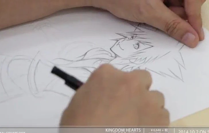 Tetsuya Nomura disegna Sora per i propri fan