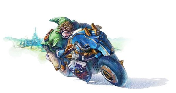 Nel prossimo DLC di Mario Kart 8 arriva Link su un mezzo speciale