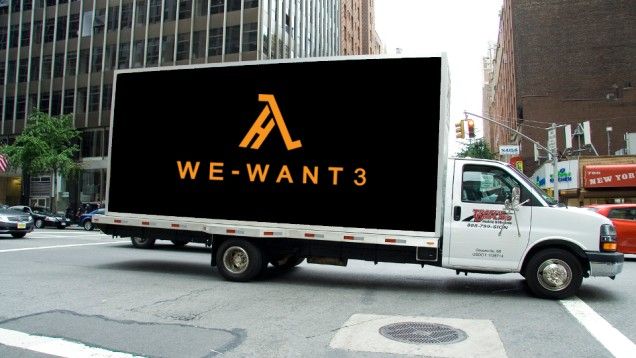 Una campagna per tartassare Valve ed ottenere informazioni su Half Life 3