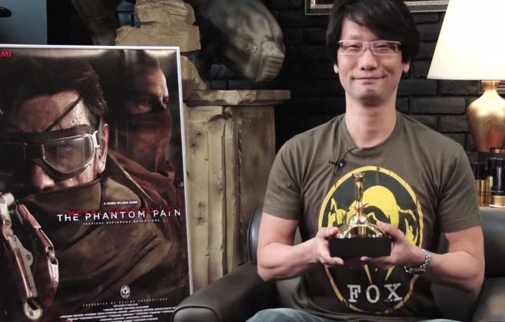 Kojima vince il Lifetime Achievement ai Golden Joysticks