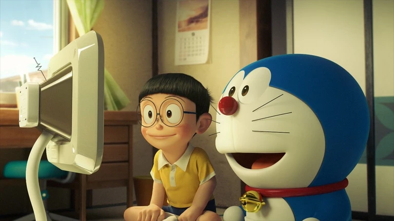 Clip e foto dal film di Doraemon