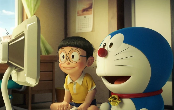 Clip e foto dal film di Doraemon