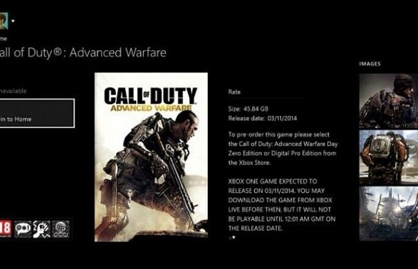 Grossi problemi per il download e linstallazione di Call of Duty Adavanced Warfare su Xbox One