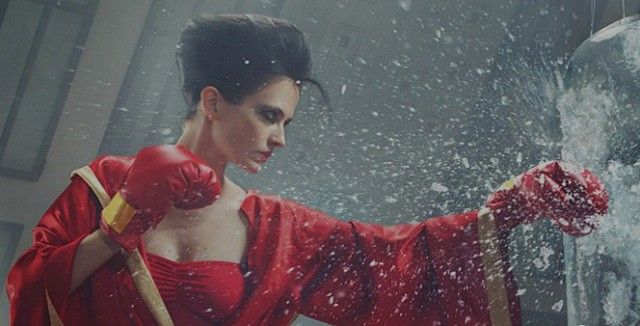 Eva Green posa per Campari