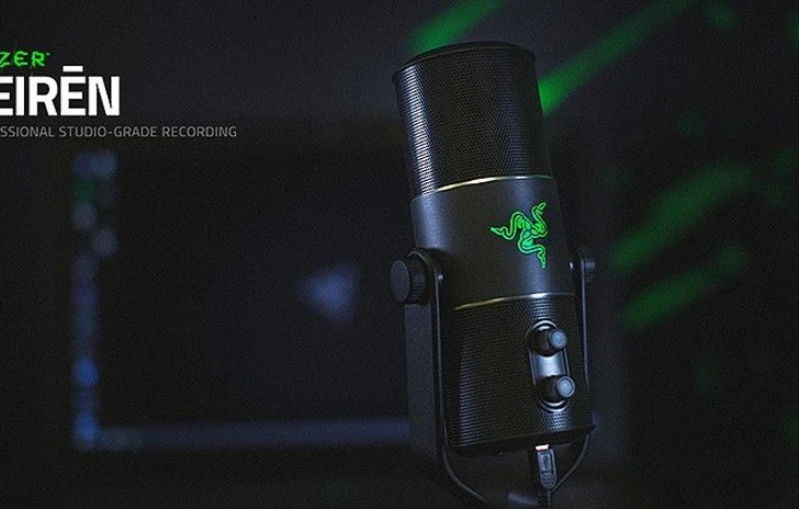 Razer  annuncia il microfono professionale Seiren