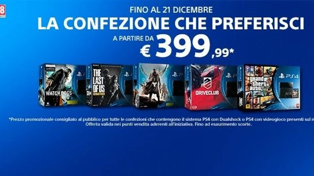 I Bundle di PS4 al prezzo della console Base