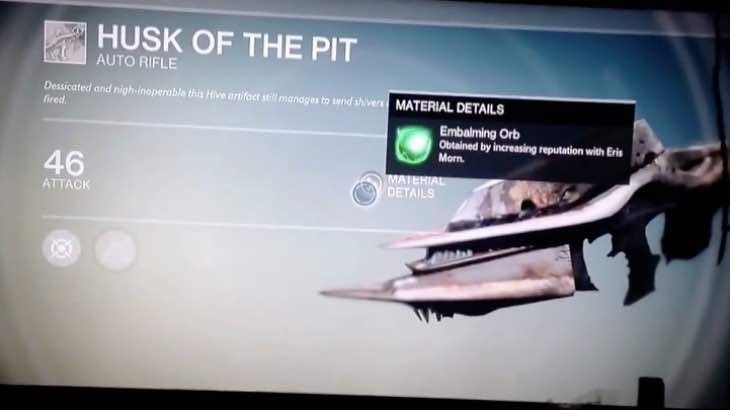 Destiny Guida al drop della Husk of the Pit