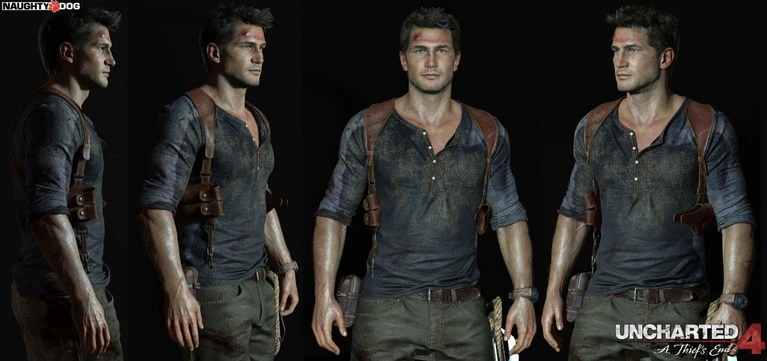 Screen in HD per Nathan Drake di Uncharted 4