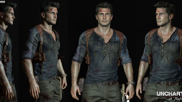 Screen in HD per Nathan Drake di Uncharted 4