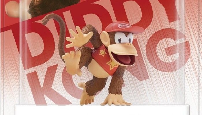 Anche Diddy Kong ha un Amiibo fallato