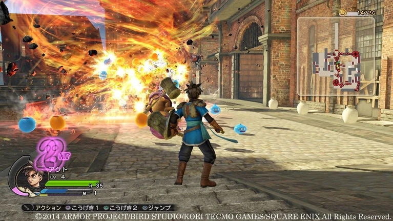 Scatti per Dragon Quest Heroes