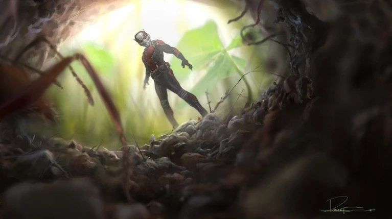 Una galleria di immagini per AntMan compresa la sua action figure