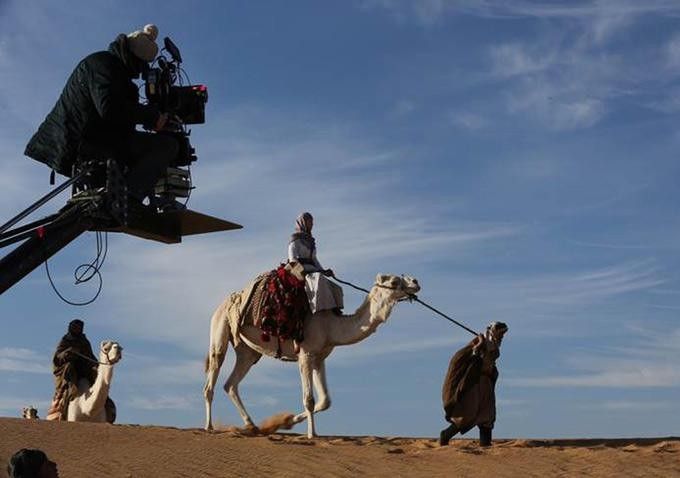 Immagini dal set per Queen of the Desert con Nicole Kidman