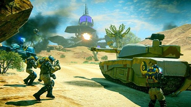 PlanetSide 2 si ferma a 30 FpS su PS4