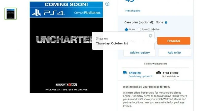 [rumors] Svelata la data di uscita di Uncharted 4?