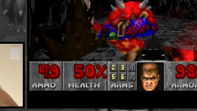 John Romero gioca a DOOM