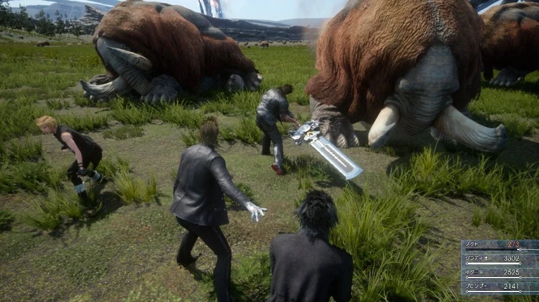 Final Fantasy XV mostra gatti