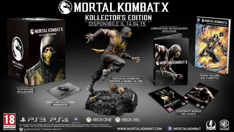 Svelata la line up premium di Mortal Kombat X