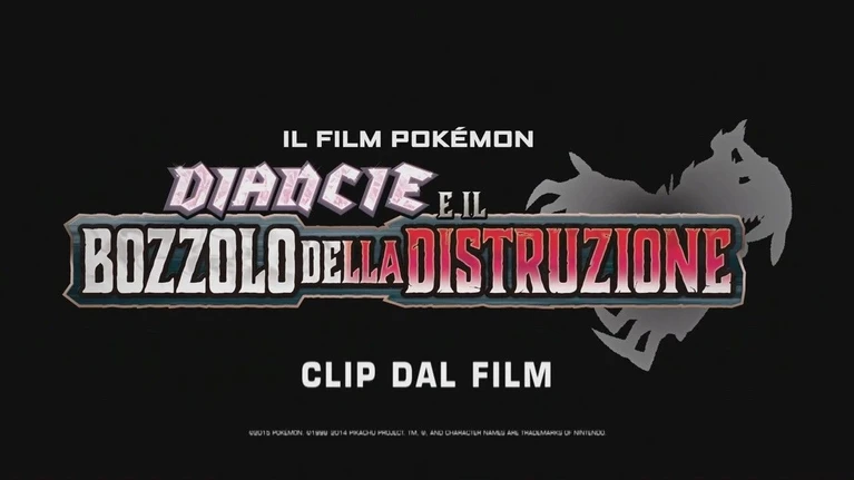 Due Clip per Pokémon  Diancie e il Bozzolo della Distruzione