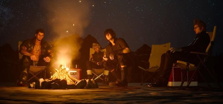 In campeggio con Final Fantasy XV