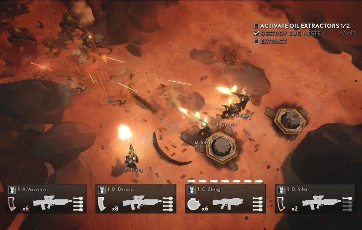 Ecco la replica del Gameplay di  Helldivers