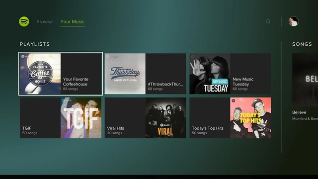 Spotify disponibile su PS4