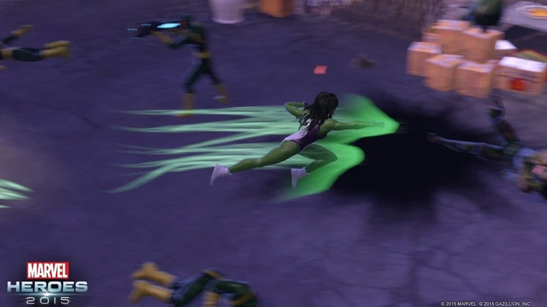 SheHulk irrompe in Marvel Heroes 2015