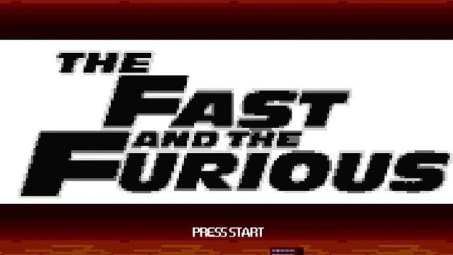 The Fast & The Furious come un gioco a 8 Bit