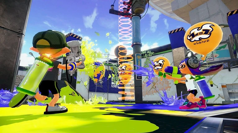 Data e Amiibo per Splatoon