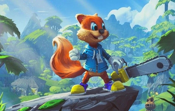 Conker si mostra in Project Spark