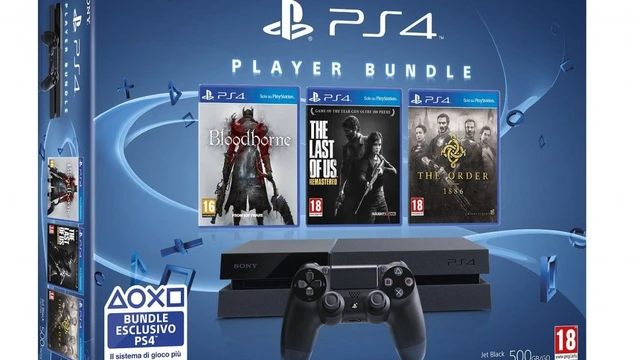 Un bundle con tre giochi esclusivi per PS4