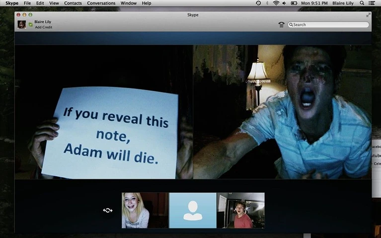 Foto e  trailer in italiano per lhorror Unfriended