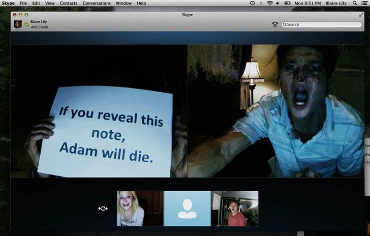 Foto e  trailer in italiano per lhorror Unfriended