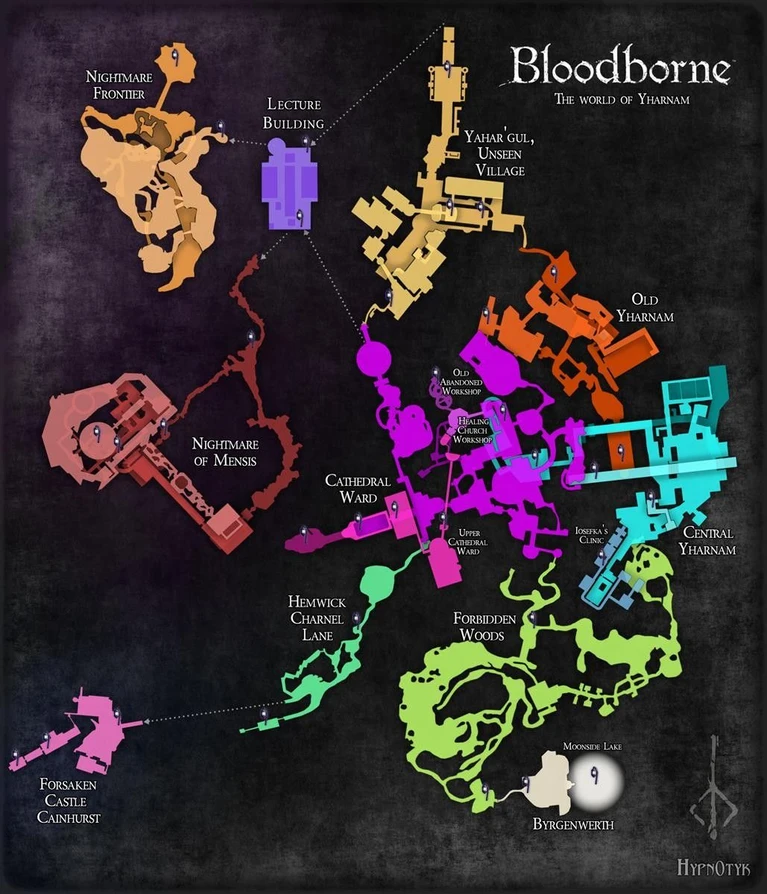 Bloodborne tra mappa completa e glitch GTA 2