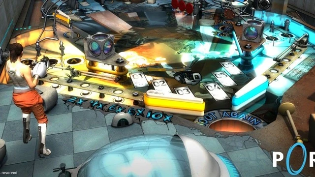 Il nuovo tavolo di Zen Pinball 2 e Valve è Portal